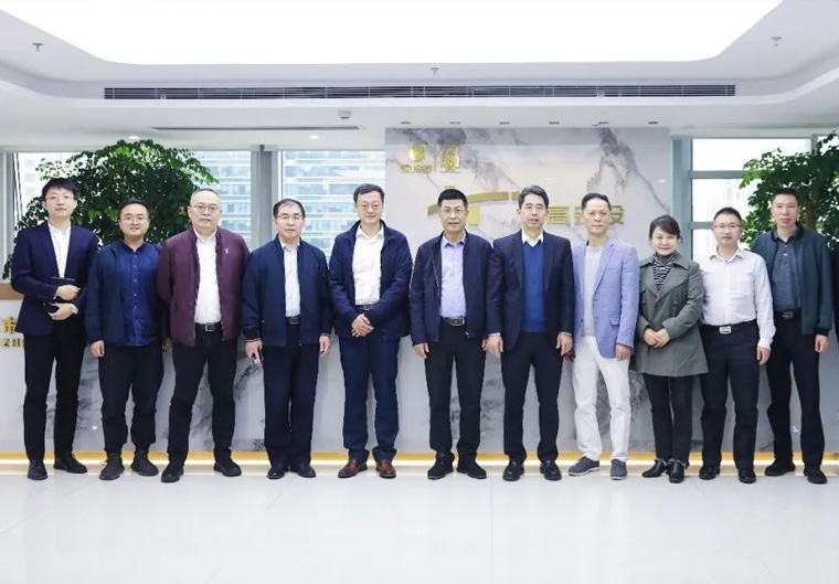 福建省工信厅副厅长陈传芳一行莅临深高新投