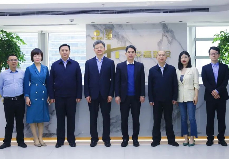 江西国控董事长江尚文一行莅临深高新投