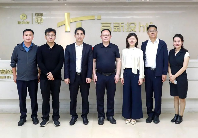 吉安市委常委、副市长漆海云一行莅临高新投