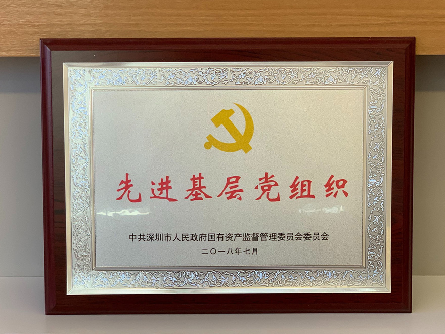 2018年 集团党委荣获市国资系统“先进基层党组织”称号