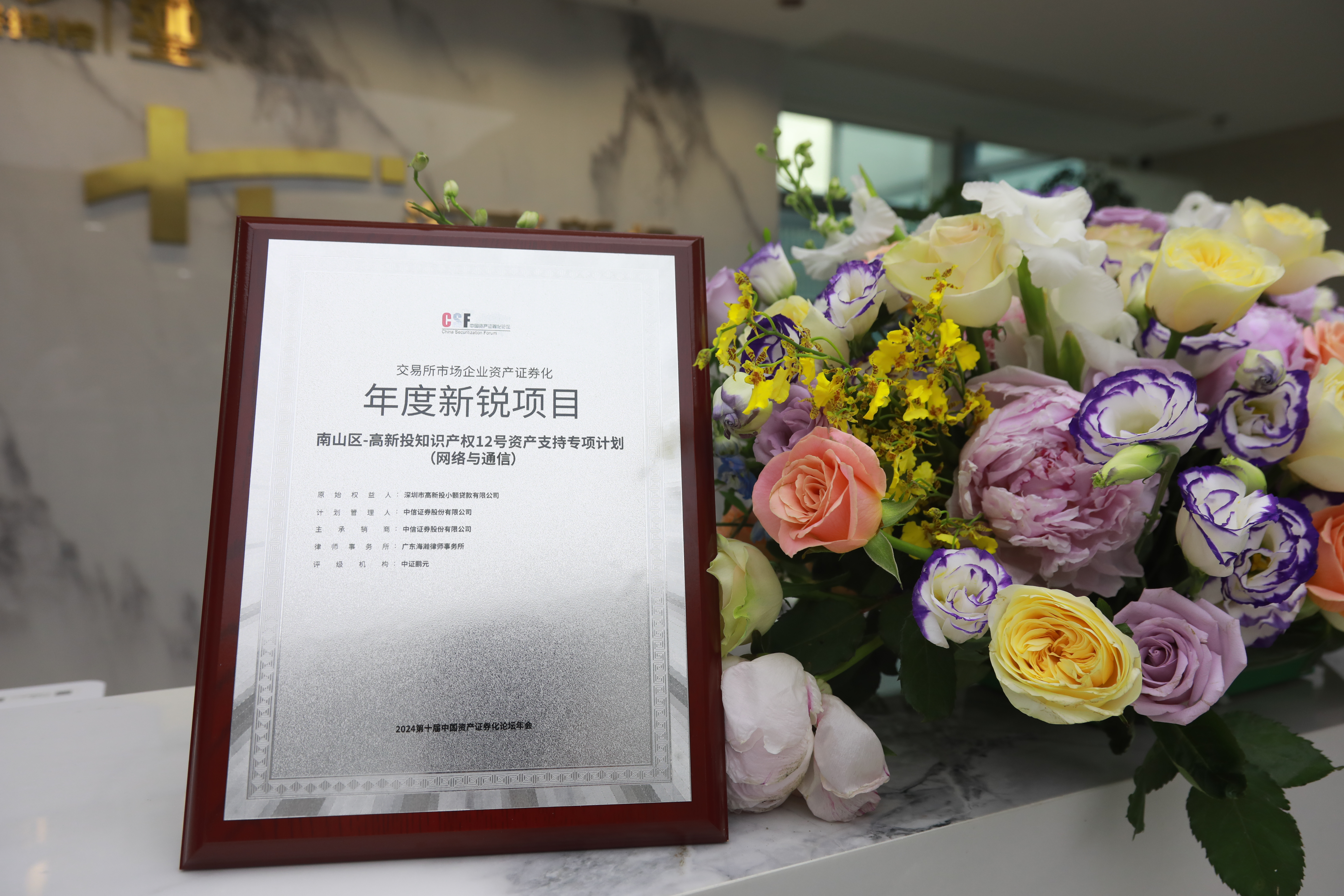 年度新锐项目-深高新投知产12号资产支持专项计划