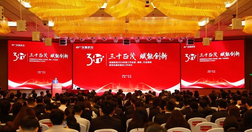三十正茂｜深高新投召开2024年度工作总结、表彰、行业培训暨党风廉政建设工作会议